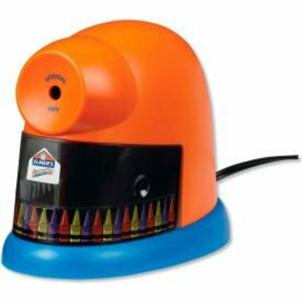 Hunt Mfg. Elmer's CrayonPro Electric Sharpener, School Version, AC-Powered, Orange/Blue 1680